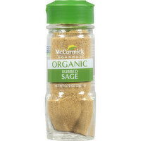 McCormick Gourmet Gourmet Organic Rubbed Sage, 0.75 Ounce