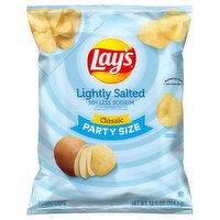 Lay's Lightly Salted Classic Potato Chips Party Size, 12.5 Ounce