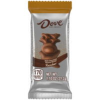 Dove DOVE Milk Chocolate Peanut Butter Reindeer Christmas Candy Bar, 1.1 Oz Pack, 1.1 Ounce