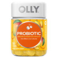 Olly Probiotic, Tropical Mango, Gummies, 50 Each