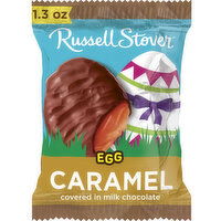 Russell Stover Easter Caramel Milk Chocolate Easter Egg, 1.3 Ounce