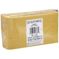 Sensations Napkins, Soft Yellow, 2 Ply, 40 Each