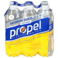 Propel Zero Sugar Lemon Electrolyte Water Beverage, 6 Each