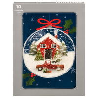 PaperCraft Holiday Cards, Premium, Holiday Collection, 10 Each