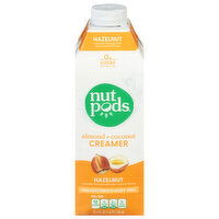 Nutpods Creamer, Almond + Coconut, Hazelnut, 25.4 Fluid ounce