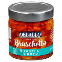Delallo Bruschetta, Roasted Pepper, 7.05 Ounce