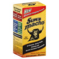 Super Macho Advanced Energizing Formula, 50 Each