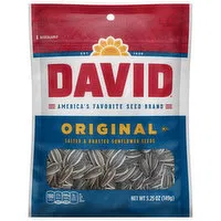 David Original Salted and Roasted Sunflower Seeds Keto Friendly Snack, 5.25 Ounce