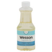 Wesson Vegetable Oil, Pure, 24 Fluid ounce