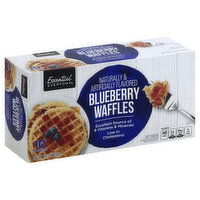 Essential Everyday Waffles, Blueberry, 10 Each