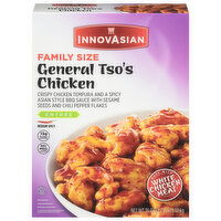 InnovAsian General Tso's Chicken, Entree, Medium Spicy, Family Size, 36 Ounce