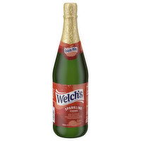 Welch's 100% Apple Juice, Cider, Sparkling, Non-Alcoholic, 25.4 Fluid ounce