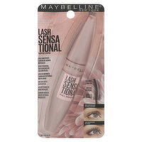 Maybelline Lash Sensational Mascara, Midnight Black 252, 0.32 Fluid ounce