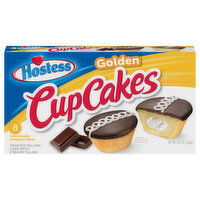 Hostess Cupcakes, Golden, 8 Each