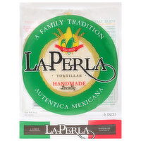 La Perla Tortillas, Handmade Locally, 6 Inch, 12 Each