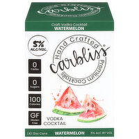 Carbliss Watermelon Vodka Cocktail, 4 Each