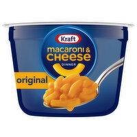 Kraft Original Macaroni & Cheese Easy Microwavable Dinner, 2.05 Ounce