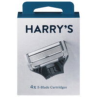 Harry's Cartridges, 5-Blade, 4 Each