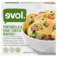 Evol. Ravioli, Portabella & Goat Cheese, 8.75 Ounce