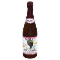 Meiers 100% Juice, Grape, Sparkling, Pink Catawba, 25.4 Ounce