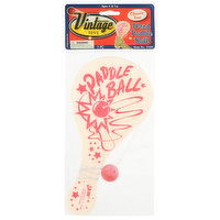 Vintage Toys Wood Paddle Ball, 1 Each