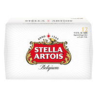 Stella Artois Beer, Lager, Imported, 12 Each