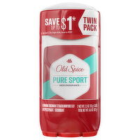 Old Spice Antiperspirant / Deodorant, Pure Sport, 2 Each