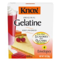 Knox Original Unflavored Gelatin, 4 Each