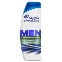 Head & Shoulders Mens Dandruff Shampoo, Refreshing Menthol, 12.5 oz, 12.5 Ounce