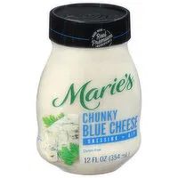 Marie's Dressing + Dip, Chunky Blue Cheese, 12 Fluid ounce