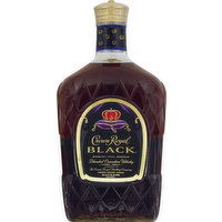 Crown Royal Whisky, Blended Canadian, Black, 1.75 Litre