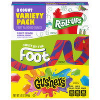 General Mills Fruit Fusion Assorted Flavors Fruit Flavored Snacks Variety Pack, 8 Each