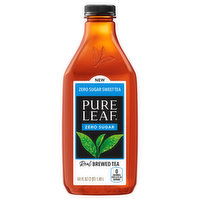 Pure Leaf Brewed Tea, Sweet Tea, Zero Sugar, Real, 64 Fluid ounce