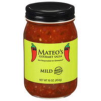 Mateo's Gourmet Salsa, Mild, 16 Ounce