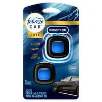 Febreze Car Car Ocean Scent Air Freshener Vent Clip, 0.14 Fluid ounce