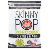 SkinnyPop Popcorn, Gluten Free, Sea Salt & Pepper, 4.4 Ounce