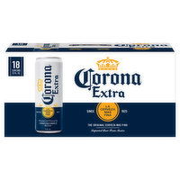 Corona Extra Beer, 18 Each