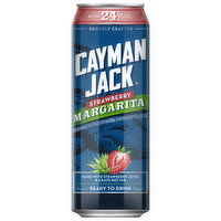 Cayman Jack Margarita, Strawberry, 24 Fluid ounce