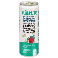 Bubbl'r Antioxidant Watermelon Lime Smash'r Sparkling Water, 12 Fluid ounce