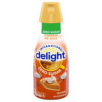 International Delight Coffee Creamer, Zero Sugar, Pumpkin Pie Spice, 32 Fluid ounce