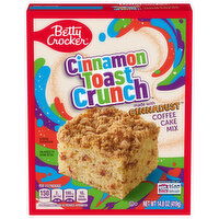 Betty Crocker Coffee Cake Mix, Cinnamon Toast Crunch, 14.8 Ounce