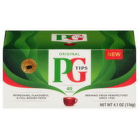 PG Tips Tea, Original, Bags, 40 Each