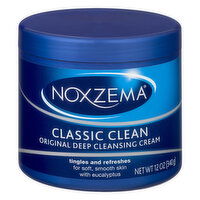 Noxzema Deep Cleansing Cream, Original, Classic Clean, 12 Ounce