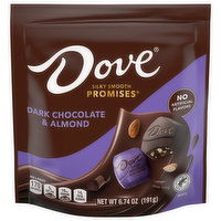 Dove Promises Candy, Dark Chocolate & Almond, 6.74 Ounce