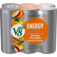 V8® +Energy® Orange Pineapple Juice Energy Drink, 48 Fluid ounce