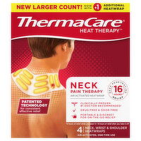 ThermaCare Neck Pain Therapy Heatwraps, 4 Each