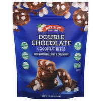 Jennies Coconut Bites, Double Chocolate, 5.25 Ounce