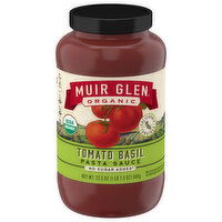 Muir Glen Organic Pasta Sauce, Tomato Basil, 23.5 Ounce