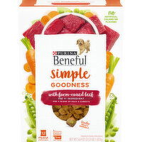 Beneful Beneful Purina Beneful Dry Dog Food, Simple Goodness With Farm Raised Beef, 12 Each