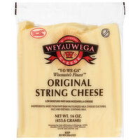 Weyauwega Original String Cheese, 16 Ounce